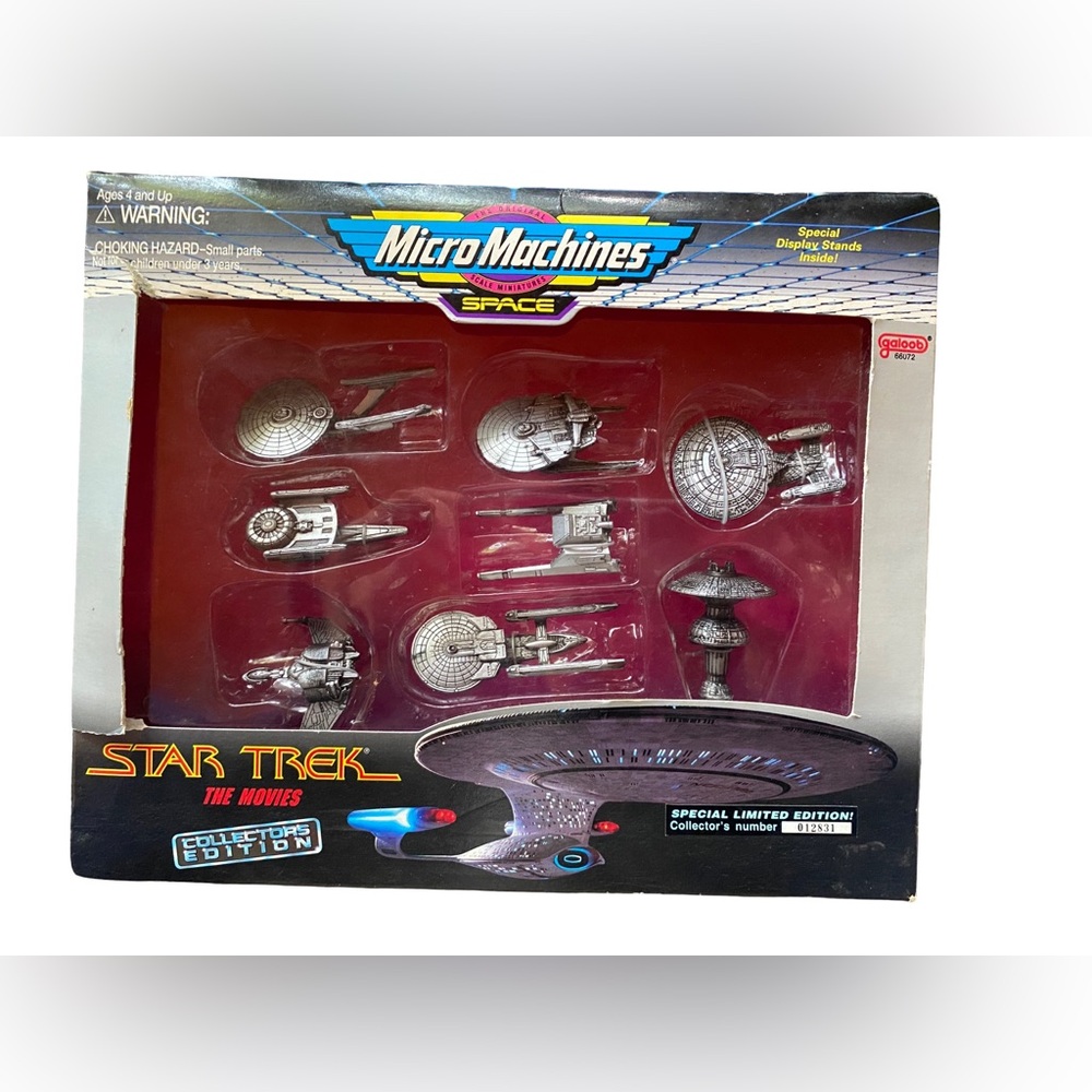 Star Trek I Micro Machines Collectors Edition 1995 Galoob New Old Stock